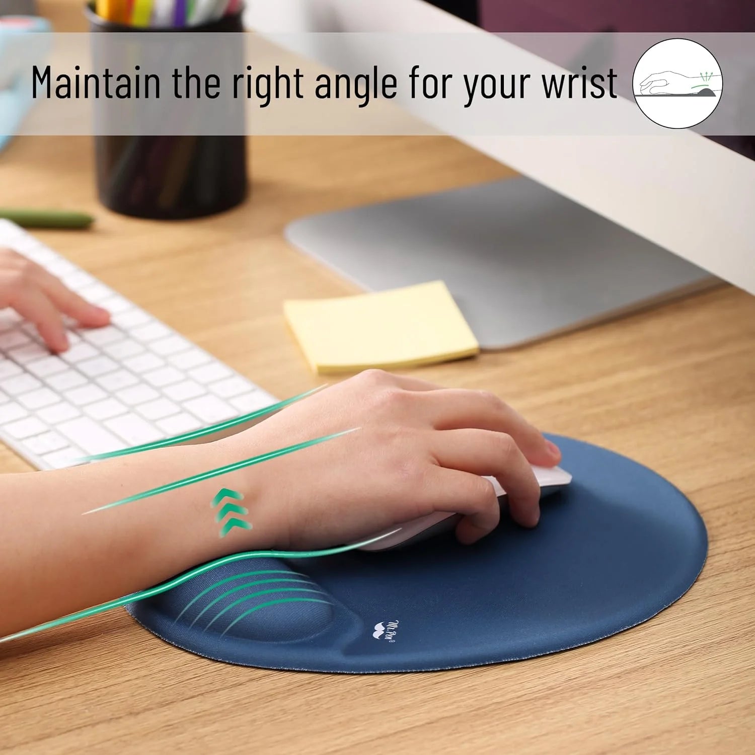 - Mouse Pad with Wrist Support, Ergonomic Mouse Pad with Wrist Support, Mouse Pad Wrist Support