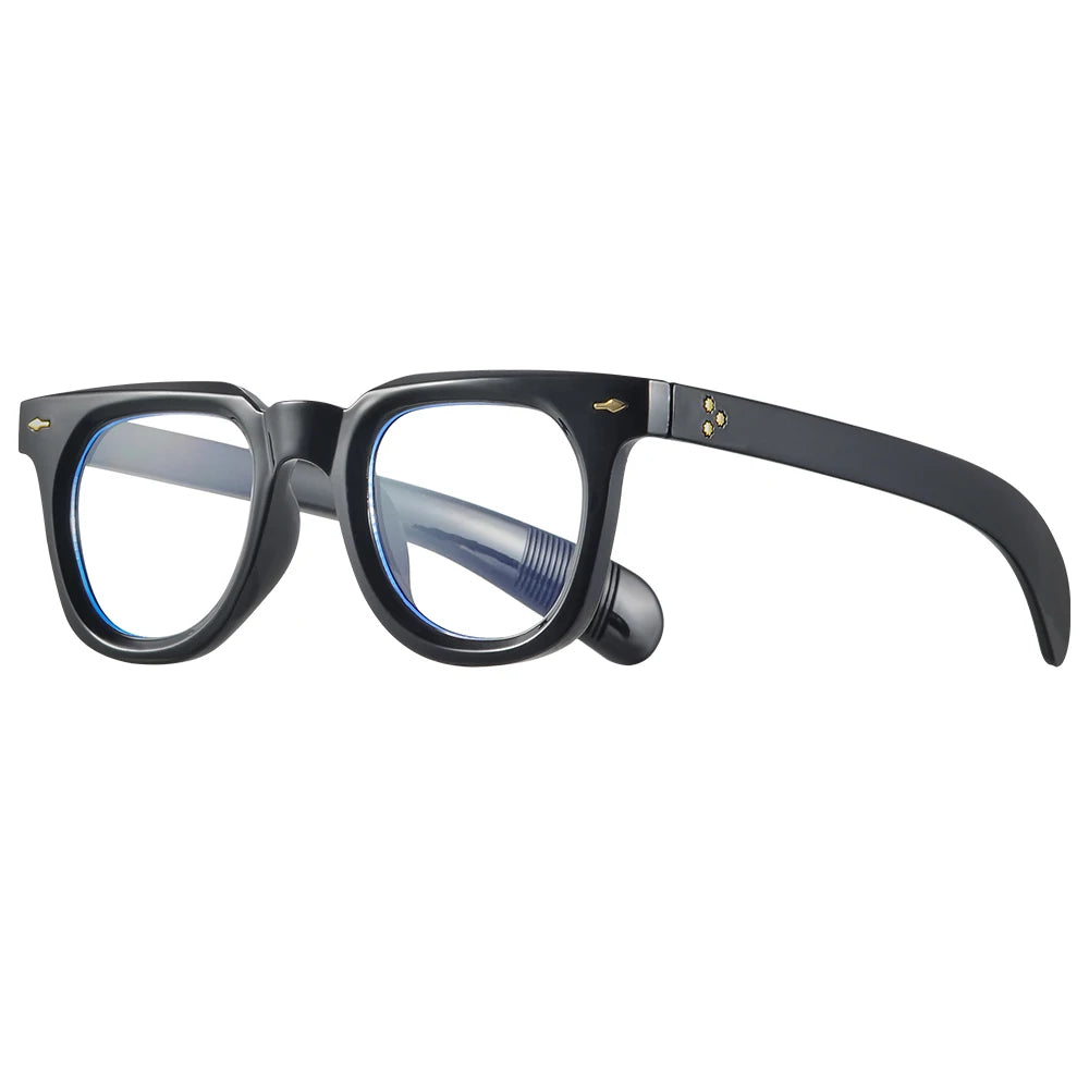 anti Blue Light Glasses for Men Women Retro round Glasses Reading Daily Life Decorative Blue Light Glasses