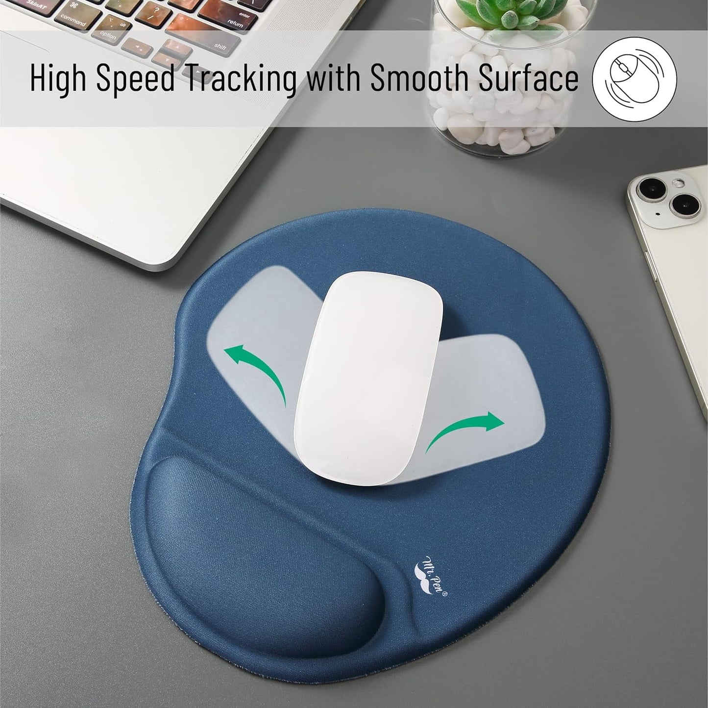 - Mouse Pad with Wrist Support, Ergonomic Mouse Pad with Wrist Support, Mouse Pad Wrist Support