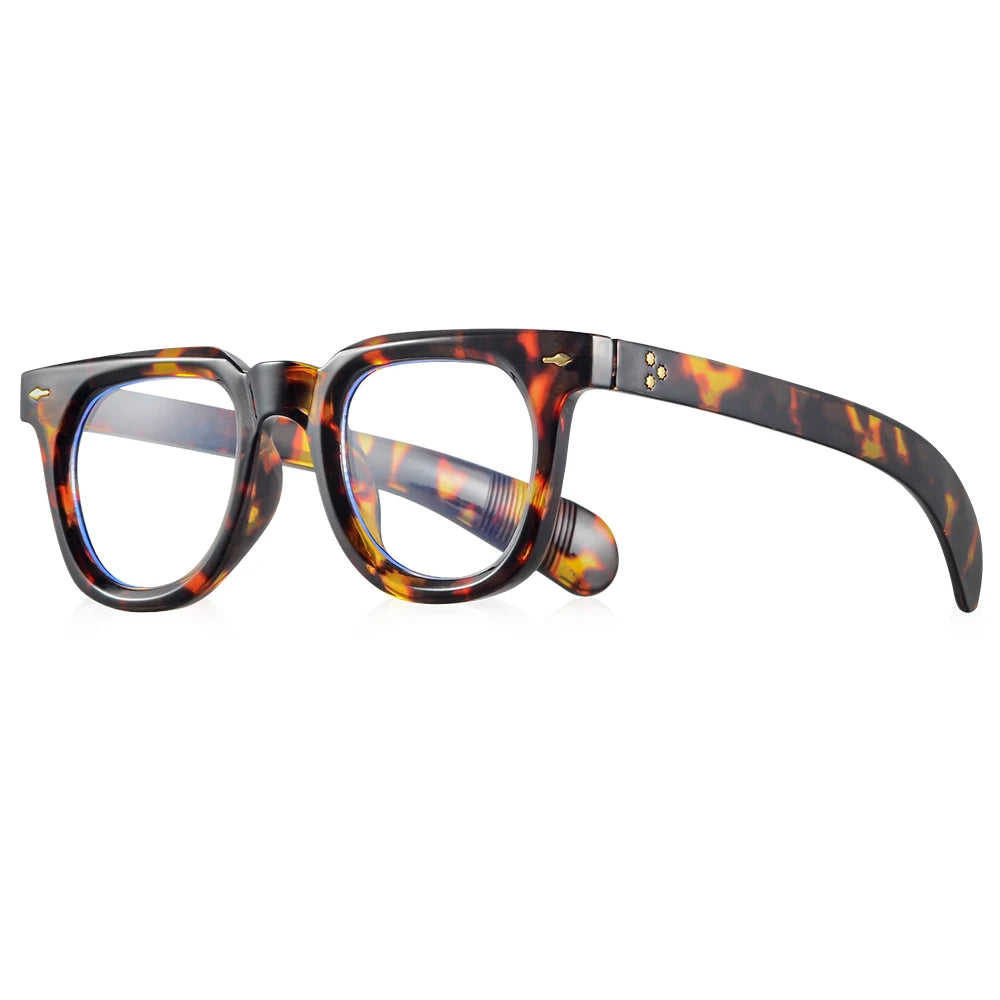 anti Blue Light Glasses for Men Women Retro round Glasses Reading Daily Life Decorative Blue Light Glasses